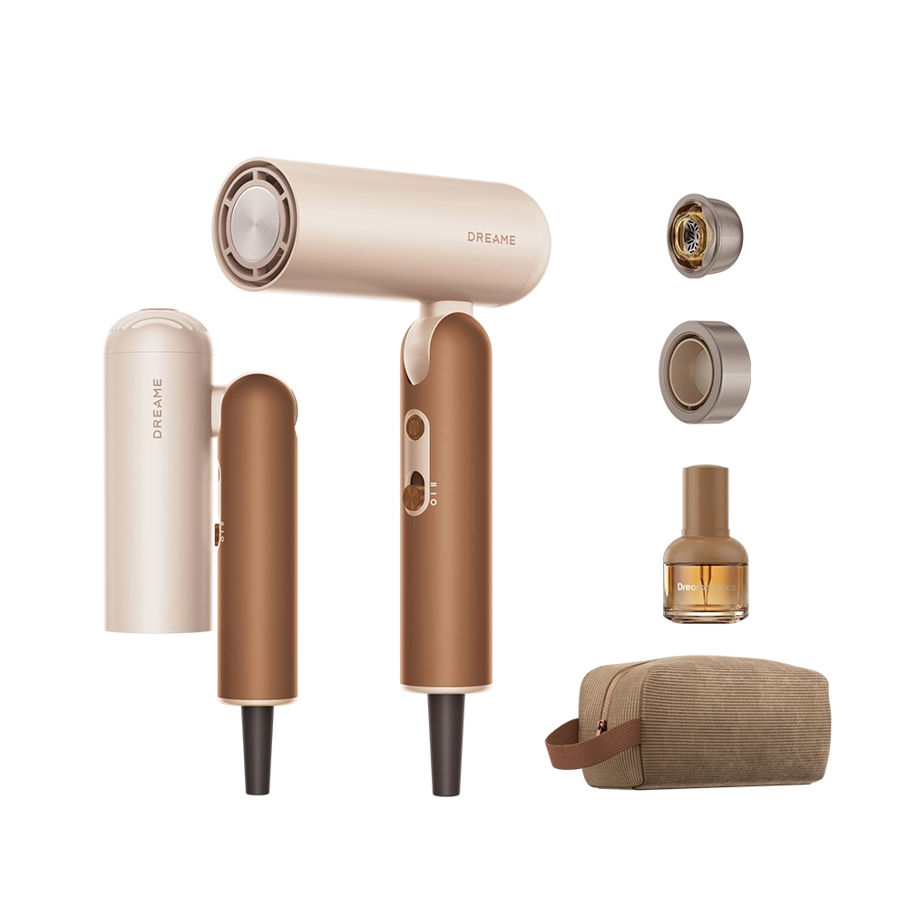 თმის საშრობი | Dreame Pocket Cake Hair Dryer Brown (AHD51)