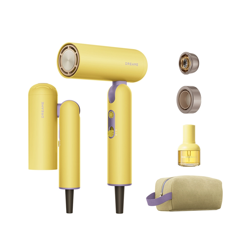 თმის საშრობი | Dreame Pocket Cake Hair Dryer Yellow